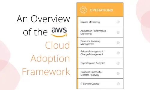 An Overview of the AWS Cloud Adoption Framework