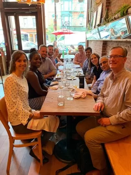 Dinner With Our Friends From Tableau Software Dawn E Kosinski Global Enterprise Client Executive And Paul Demopoulos Value Creation Manager At Tableau Software