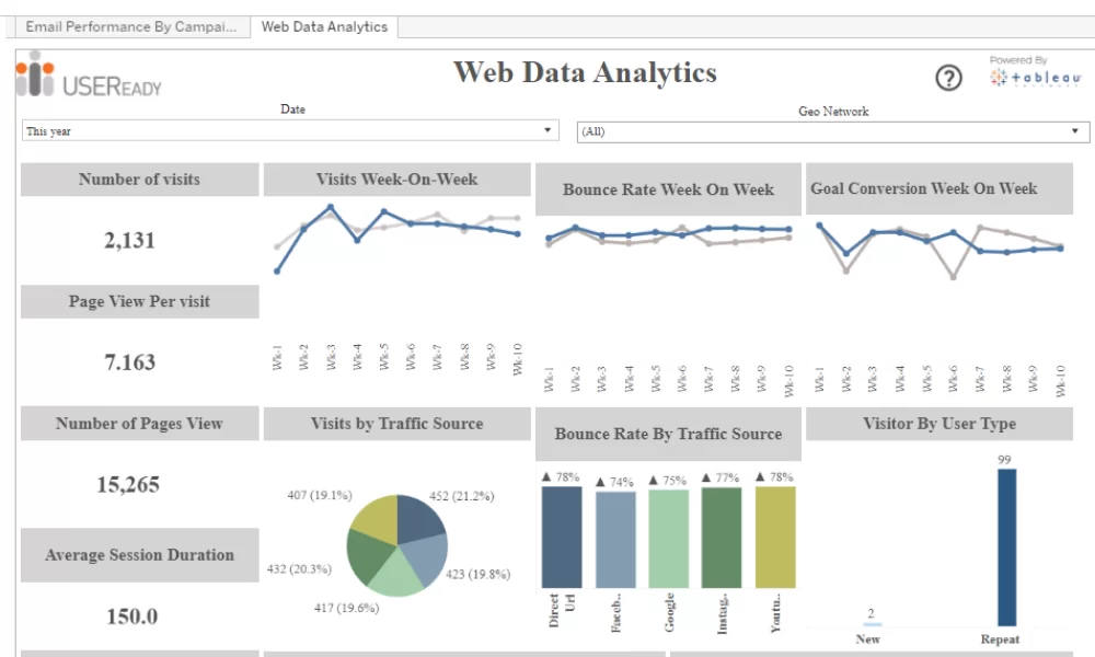 Web Data and Campaign Analysis