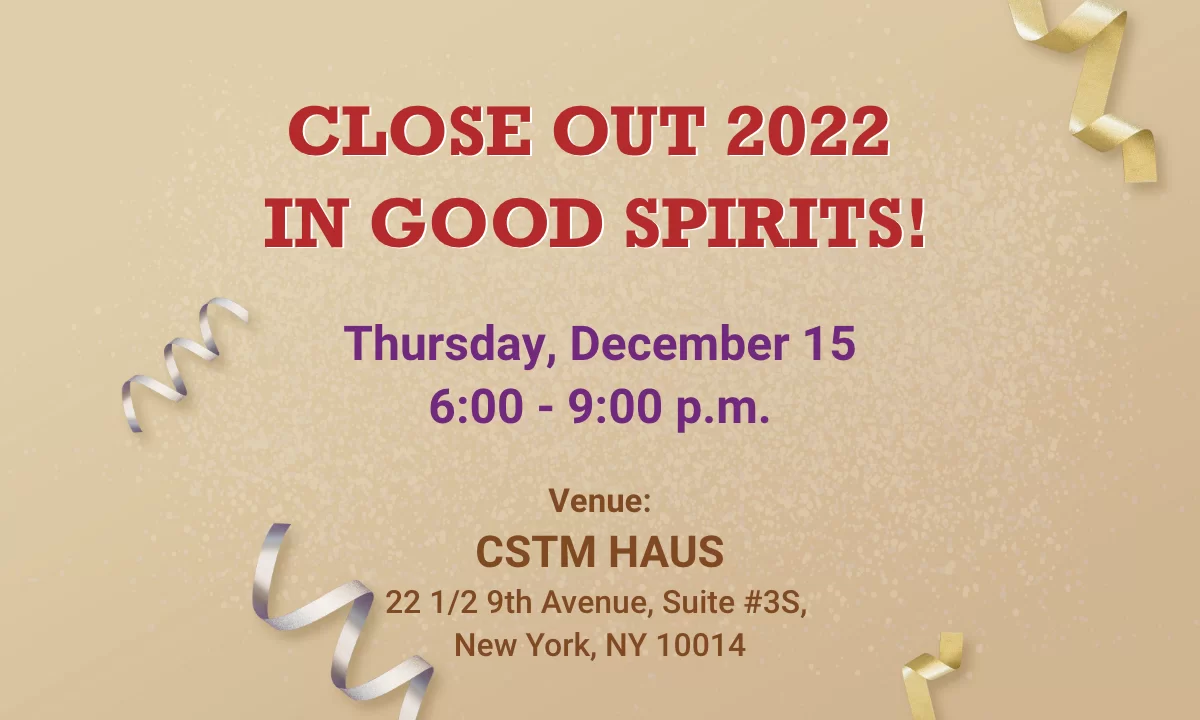 Close out 2022 in Good Spirits! <span>Hosted by USEReady, Tableau, and Starburst</span>