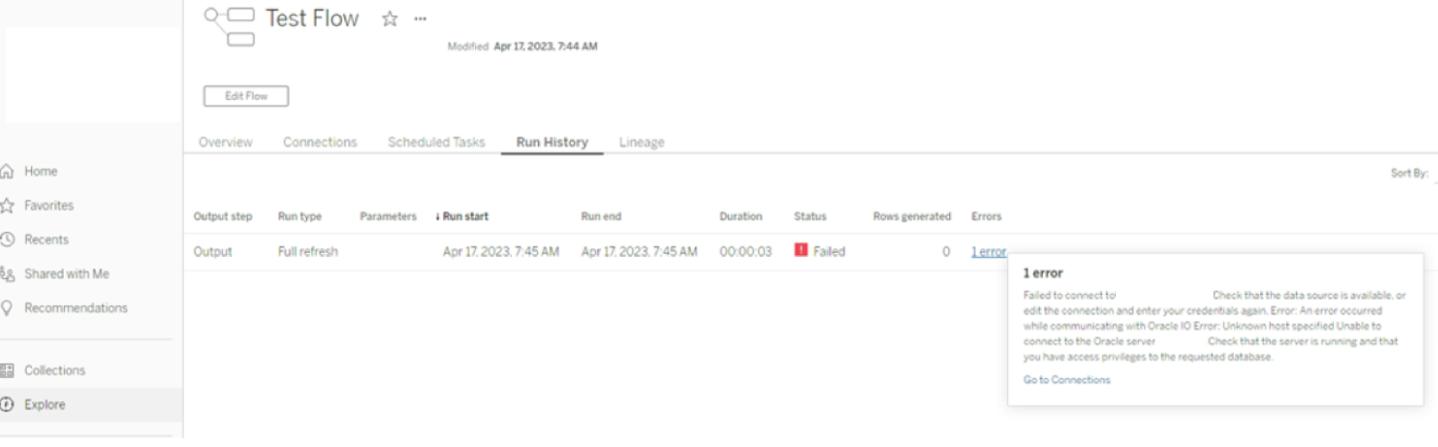 How to Fix Tableau Prep Flow Refresh Failure in Tableau Cloud with On ...