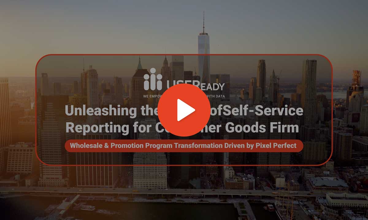 Unleashing the Power of Self-service Reporting for Customer Goods Firm - Pixel Perfect for Tableau