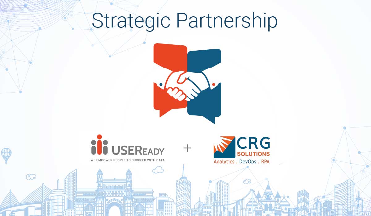 USEReady Strengthens India Presence Through Strategic Partnership with CRG Solutions. <span>The partnership aims to make USEReady’s AI-infused BI offerings more accessible to Indian organizations aspiring to evolve into ‘Intelligent Enterprises’.</span>