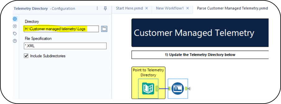 Step 3 - Before running the workflow, you need to configure it