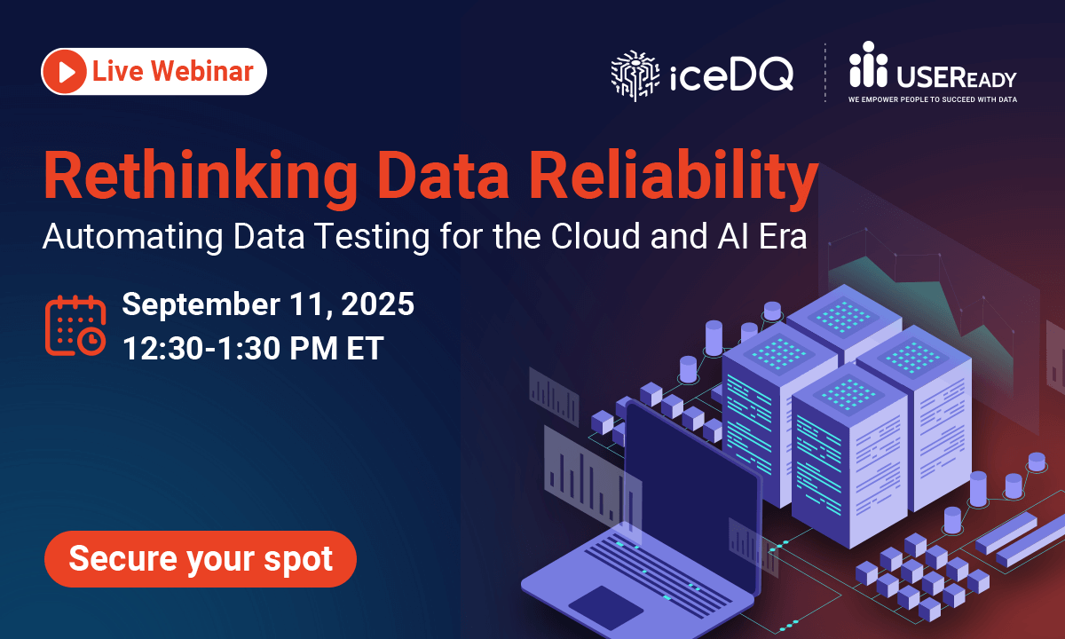 Rethinking Data Reliability <br/>Automating Data Testing for the Cloud and AI Era