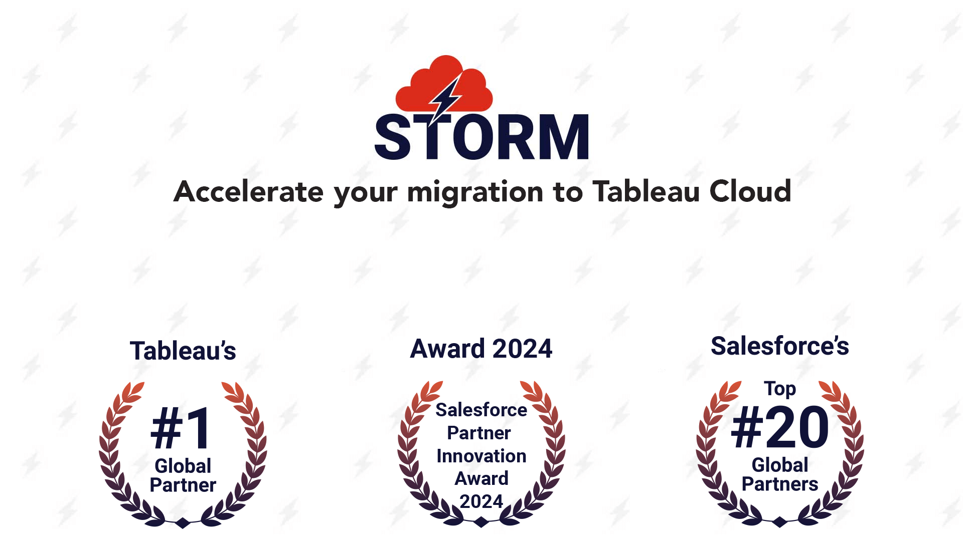 STORM - Accelerate your migration to tableau cloud