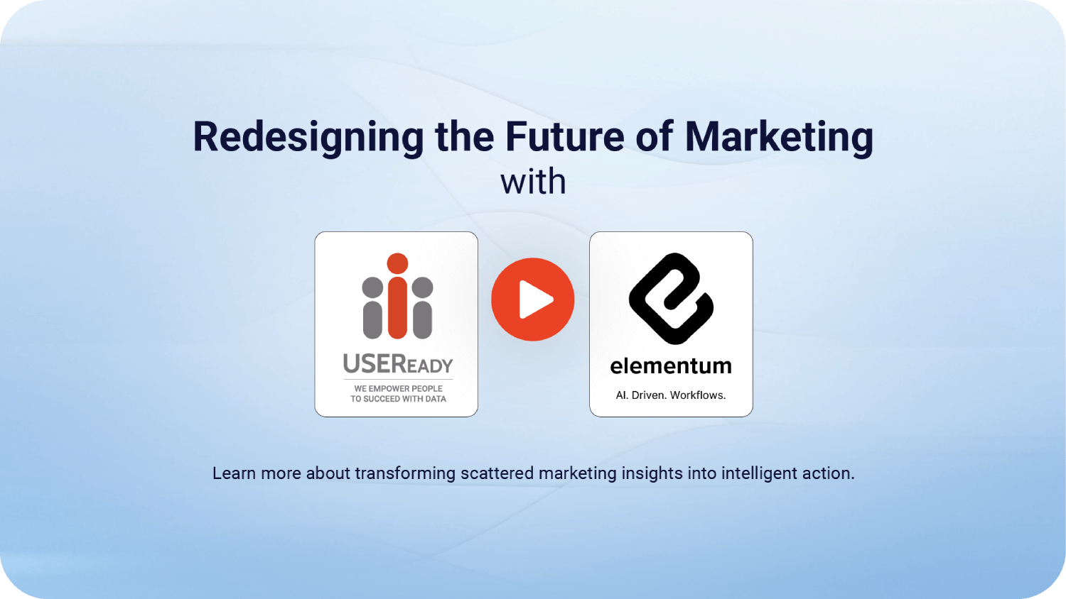 Redesigning the Future of Marketing