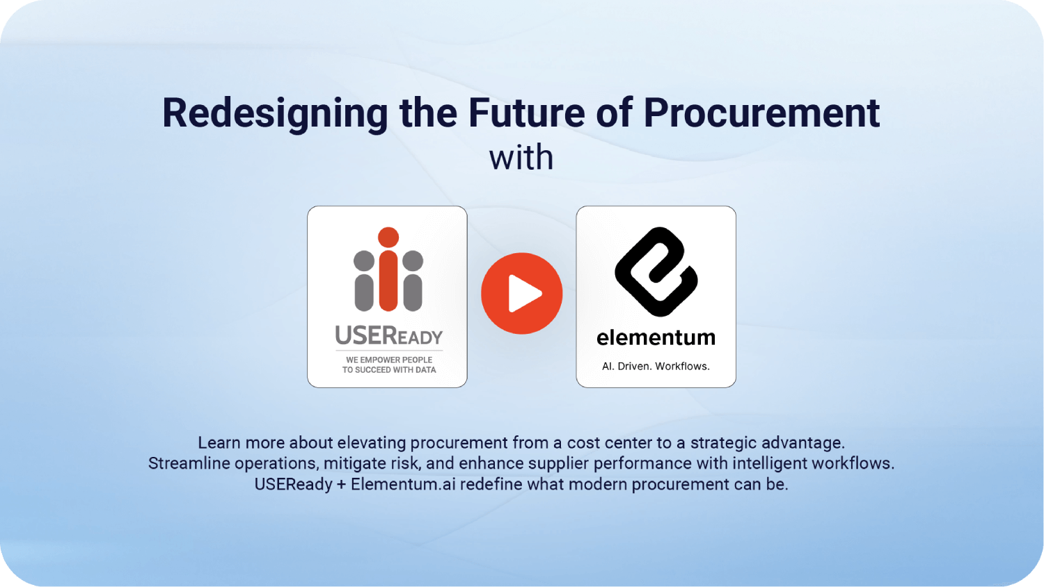 Redesigning the Future of Procurement