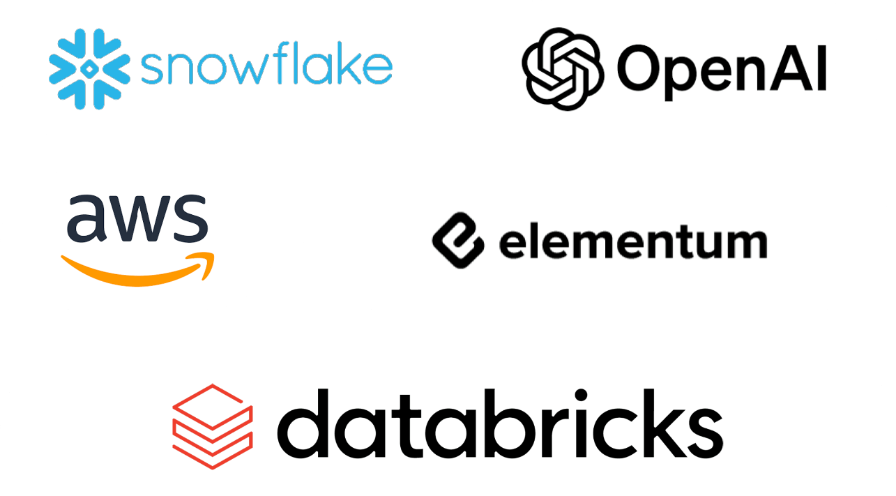 Enterprise AI procurement automation powered by Snowflake, OpenAI, AWS, Elementum, and Databricks