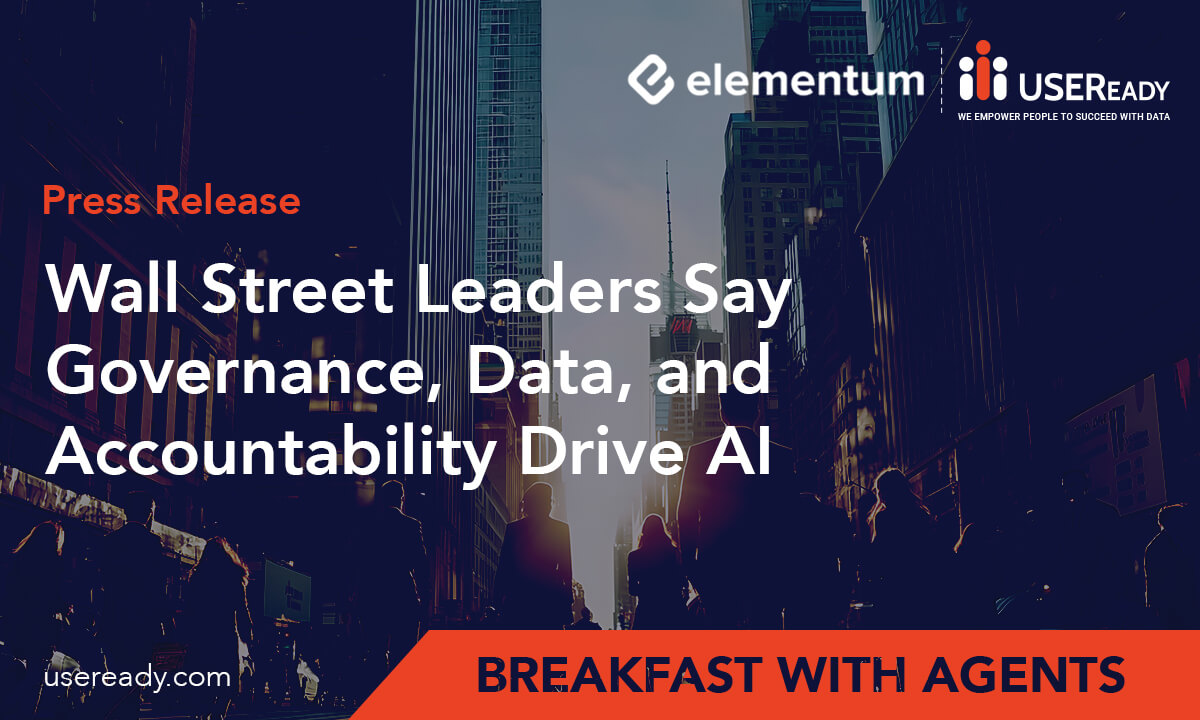 Financial Services Leaders Gather in New York to Examine the Realities of Agentic AI in Enterprise Operations