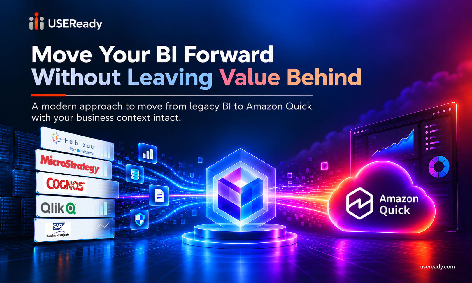 USEReady Announces Migrate2Quick to Accelerate Legacy BI Migration to Amazon Quick